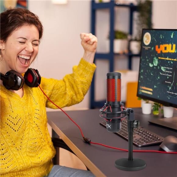 Microphone Mount Adapter for HyperX QuadCast, Replacement for HyperX QuadCast - Picture 5 of 7